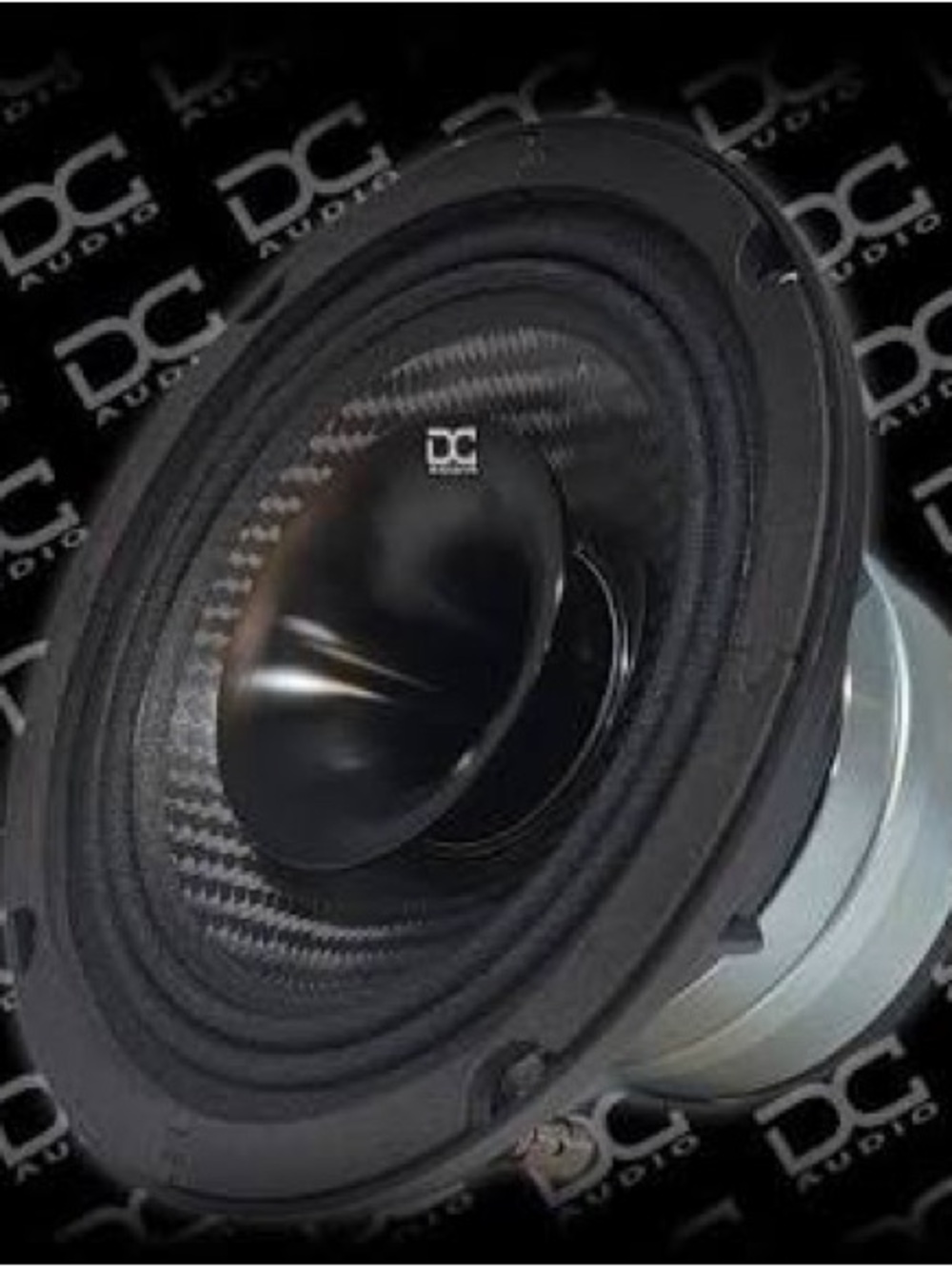 Black 6.5" Car Subwoofer Speaker - Deep Bass Performance